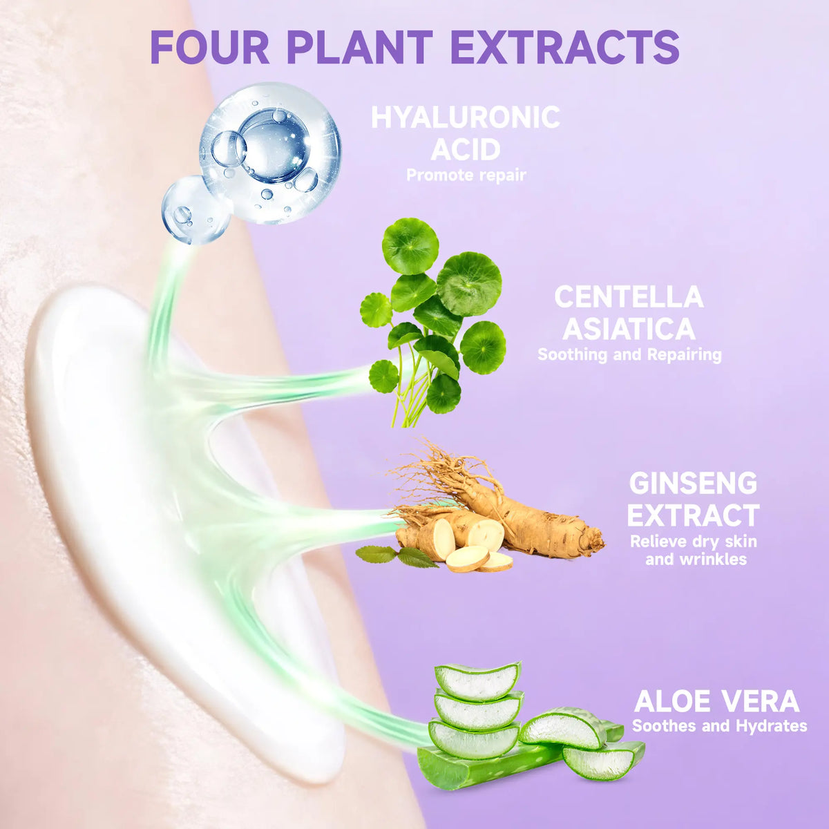 Gentle Hair Removal Cream for Sensitive Skin