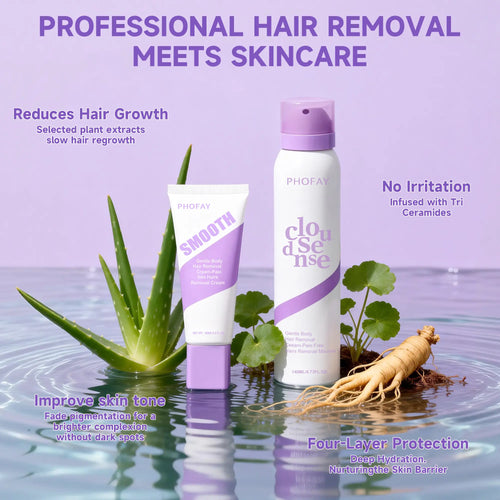 Gentle Hair Removal Cream for Sensitive Skin